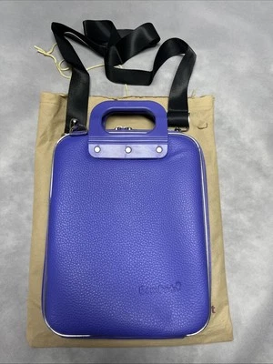 Bombata Bag Firenze Briefcase for 11 Inch Laptop - Violet - Image 1 of 4