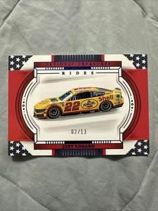2024 National Treasures Racing Joey Logano /13 Stars And Stripes NASCAR USA - Picture 1 of 2