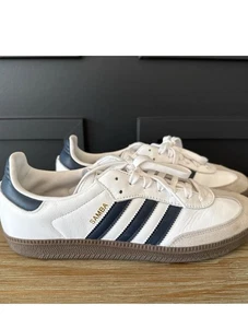 Adidas Herren Samba OG B75806 Weiß Laufschuhe Turnschuhe Größe 11 - Bild 1 von 5