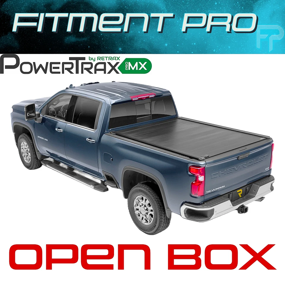 Retrax PowertraxPRO XR Tonneau Cover For 20-26 Chevrolet/GMC 2500/3500 6'9" Bed - Image 1 of 4