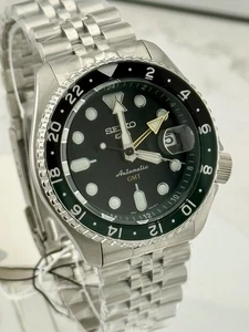 New Full-Set Seiko Sports 5 "Green SKX A.K.A Sprite" 42.5mm Automatic GMT - Picture 1 of 17