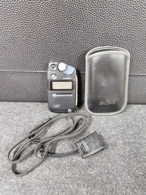 Sekonic Flashmate L-308S Flash Digital Light Exposure Meter w/ leather cover - Image 1 of 3