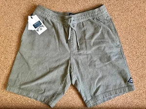Y2K Billabong Larry Corduroy Wave Washed Shorts -Small -BNWT RRP £60 - Picture 1 of 12