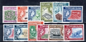 Pitcairn Islands 1957-63 set SG 18-28 FU CDS - Picture 1 of 1