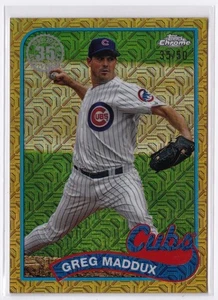 Greg Maddux/50 DORADO MOJO 2024 Topps Actualización #T89CU-8 Cubs - Imagen 1 de 7