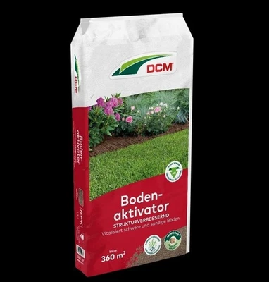 Cuxin DCM Bodenaktivator 18 kg Gartendünger Bodendünger Rasendünger Lavamehl