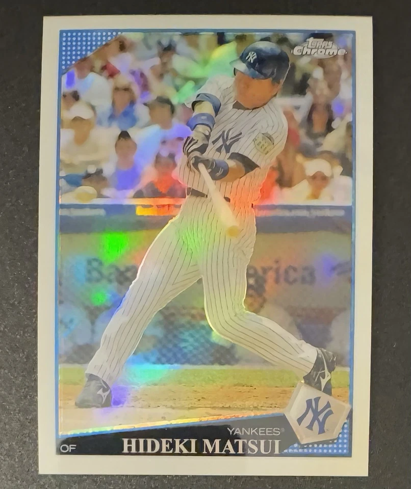 Hideki Matsui 2009 Topps Chrome Refractor #29 - New York Yankees - Image 1 of 2