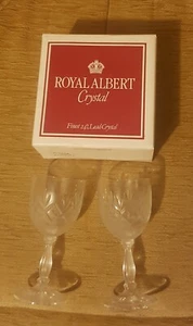 Royal Albert 24% Lead Crystal Glasses - Picture 1 of 1