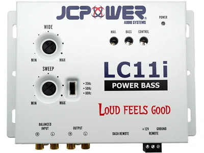 JCPOWER LC11i Bass Restoration Processor (Epicenter | Bass Enhacer)