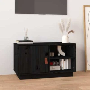 Mueble de TV de Madera Maciza de Pino Televisión Salón Multicolor vidaXL - Imagen 1 de 60
