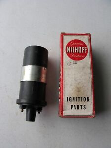 Vintage Niehoff UN-176 Ignition Coil for 1965-1973 Ford Mustang