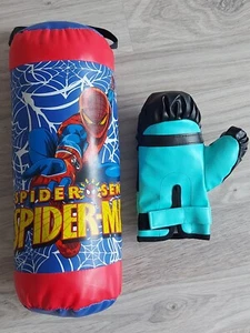 Kinder Spiderman Boxsack & Boxerhandschuh - Bild 1 von 8