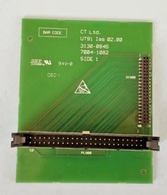 UT91 ISS  02.00 Control Techniques 3130-0846 7004-1082 - Image 1 of 4