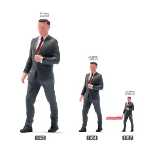 1/43 James Bond Suit Man Scene Prop Minitures Figures Doll For Cars Vehicles Toy - Picture 1 of 6