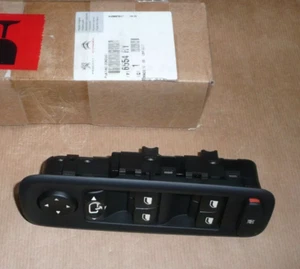 ORIGINAL BOUTON COMMANDE DE LEVE VITRE CITROEN C8 PEUGEOT 807 6554.RY - Foto 1 di 3
