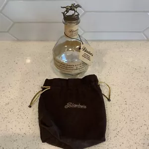 Blanton's Bourbon Whiskey Bottle 750ml Empty + Hang Tag + “A” Stopper & Bag - Picture 1 of 9