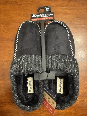 Dearfoams Cozy Df Moc Toe Clog 7-8 - Image 1 of 3