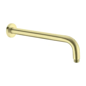 New Nero Tapware Round Shower Arm Brushed Gold NR502BG - Picture 1 of 2