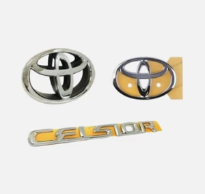 TOYOTA Genuine OEM LEXUS LS430/400 CELSIOR UCF30/31 Emblem Badge Front&Rear Set - Bild 1 von 1