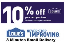 Past Lowes Coupon Codes