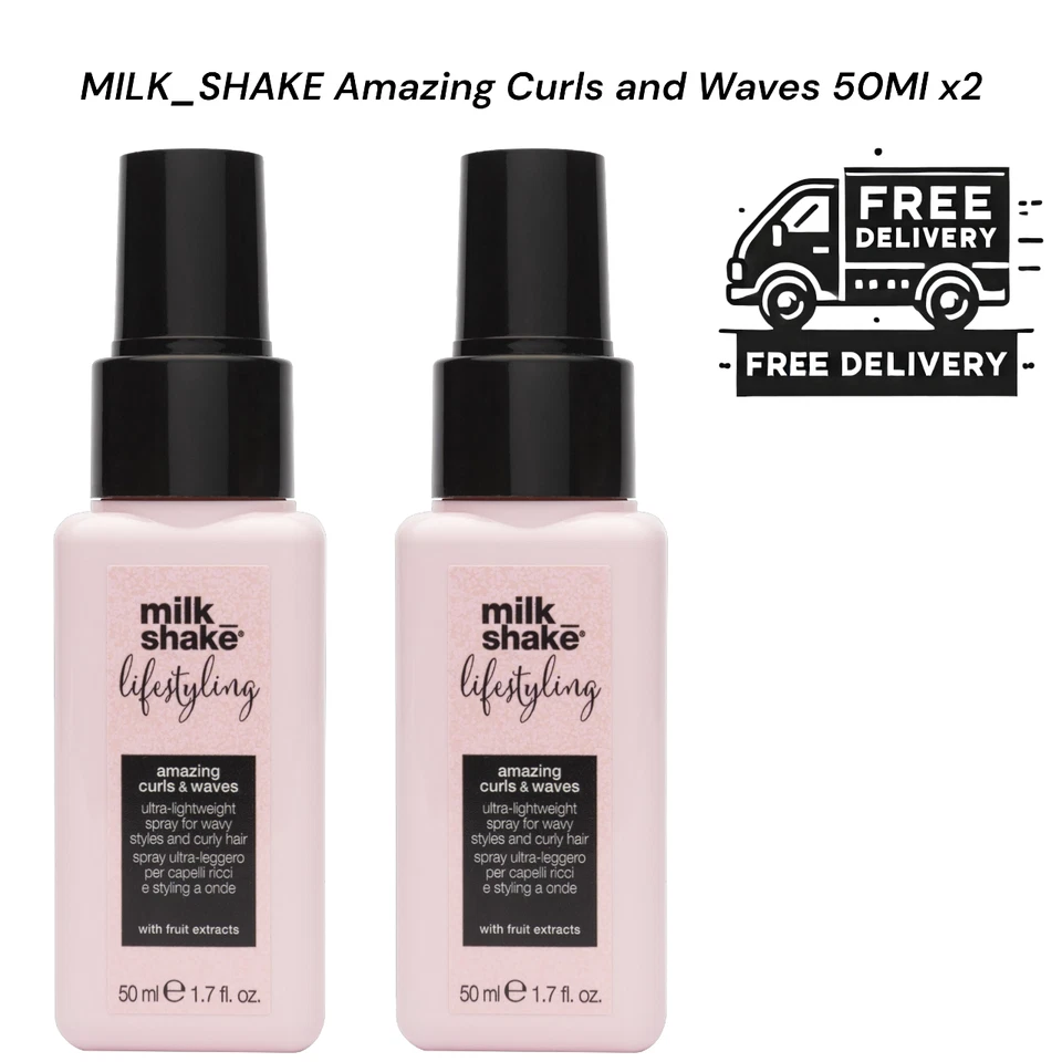 Milk_Shake Amazing Curls and Waves 50Ml x2 FREE P&P