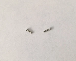 4 Eyeglass Nose Pads Screws Nosepads 1.0x3.6mm Phillips crosshead screws US ship - Picture 1 of 1