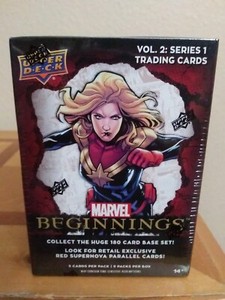 2022 Upper Deck Marvel Beginnings Blaster Box