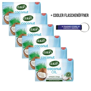 Seife dalan Kokosnuss Stückseife Handseife Coconut 6x 125g ( EUR 19,59/ kg) SALE - Bild 1 von 7