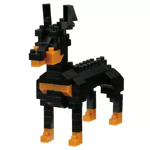 nanoblock, Micro bloques de construcción, Kawada Japón, Perro, Perro, Doberman, Doberman, NBC-255 - Imagen 1 de 2
