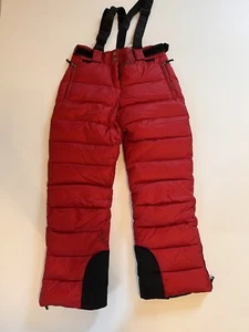DOLCE & GABBANA SKI MILANO KIDS PANTS SIZE 9/10  COLOR RED - Picture 1 of 12