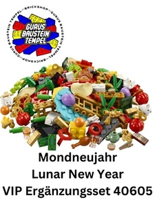 LEGO 40605 Chinese Lunar New Year Mondneujahr VIP Add-On Pack Polybag Tüte NEU - Bild 1 von 3