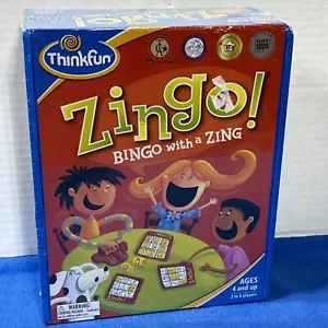 Zingo Bingo with a Zing Game Learning Game Ages 4 and Up 2 To 6 Players Thinkfun - Picture 1 of 2