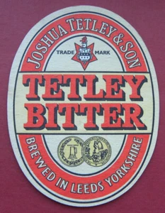 Tetley Beer Mat - Picture 1 of 2