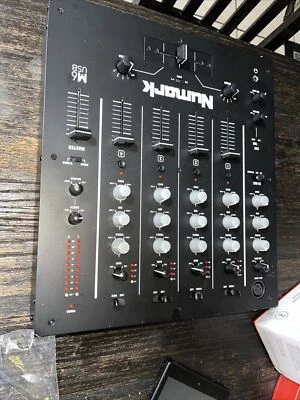 Numark M6USB 4-Channel DJ Mixer , Mezcladora, Music, Black, New - Image 1 of 4