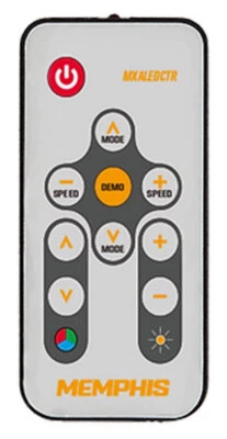 Memphis Audio 16-MXALEDCTR Wireless RF Remote Control for MXA Subwoofer LED Ring