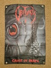 Obituary Cause Of Death Banner Flag Poster Tapestry  3 X 2, 90cm X 60cm Mancave 
