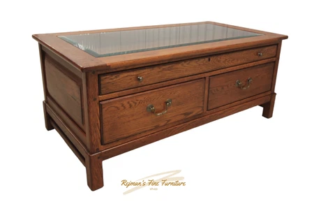 Lexington Bob Timberlake Oak Rectangular Display Cocktail Table 944-957 Cover