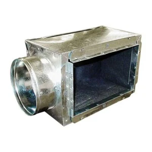 14 in. x 6 in. to 8 in. Tall Insulated Register Box End Outlet - R4 - Picture 1 of 1