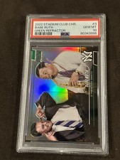 PSA 10 2022 /99 TOPPS STADIUM CLUB CHROME BABE RUTH GREEN REFRACTOR Graded