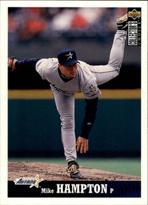 1997 Collector's Choice Baseball Card #121 Mike Hampton