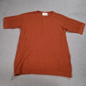 Urban Research Doors Shirt Herren Größe 38 Modern Strick Orange Rundhals - Bild 1 von 6