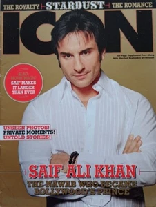 Stardust Icon  Saif Ali Khan *  Rare Magazine - Bild 1 von 13