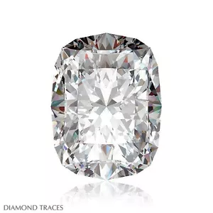 1.02ct G-VS1 VG Rectangular Cushion AGI 100% Genuine Diamond 6.07x5.17x3.95mm - Picture 1 of 4