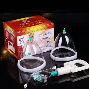 New Large cup Breast Enlargement Massager Butt Vacuum Pump Enhancement Massage - Picture 1 of 14