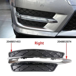 For Benz W204 2013-14 Front Right Bumper Grille Fog Lamp Cover Grille 2048851453 - Picture 1 of 4