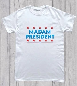 Madam President US Election Kamala Harris Unisex T-Shirt - Picture 1 of 1