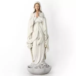 BC Catholic Our Lady of Lourdes Statue Blessed Virgin Mary Mother Figure Ta - Picture 1 of 8