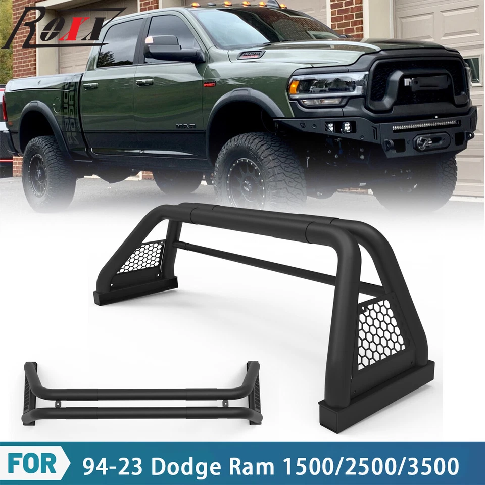 Barra deportiva antivuelco de acero para Dodge Ram 1500/2500/3500 1994-2025 camioneta barra portaequipajes Foto 1 de 4