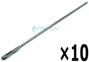 10 Stck. Augensonde 6 Zoll chirurgische Tierarzt Edelstahl Premium Instrumente - Bild 1 von 4