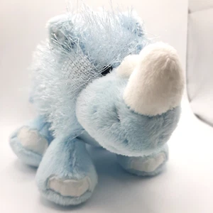 Ganz Webkinz Blue Rhino Bean Stuffed Plush Animal No Eyebrows HM196 (No Code). - Picture 1 of 9